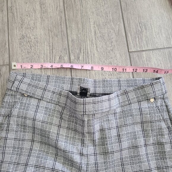 Anne Klein Women’s Plaid Slim Fit Dress Pants Size M - Picture 7 of 12